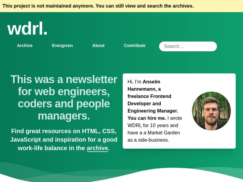 Screenshot of wdrl.info
