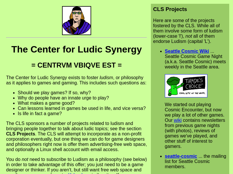 Screenshot of ludism.org